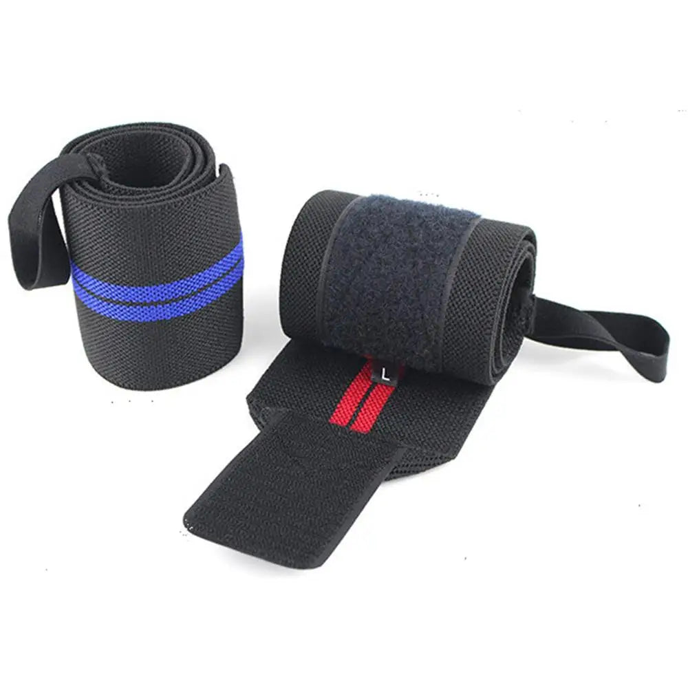 Low MOQ 7 Colors Custom Logo Premium Quality Fitness Wrist Straps With Thumb Loops Weightlifting Support Braces Wrist Wraps