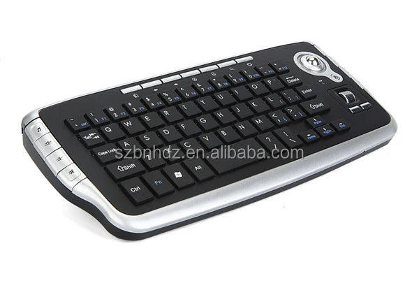 Smart Tv Computer Remote Control Wireless Keyboard with Trackball Mouse
