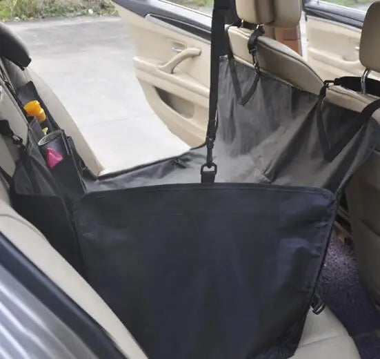 Car Pet Cover Dog Seat Cat Rear Back Seat Pet Carrier Mat Blanket Rear Single Seat Dog Cushion Protector