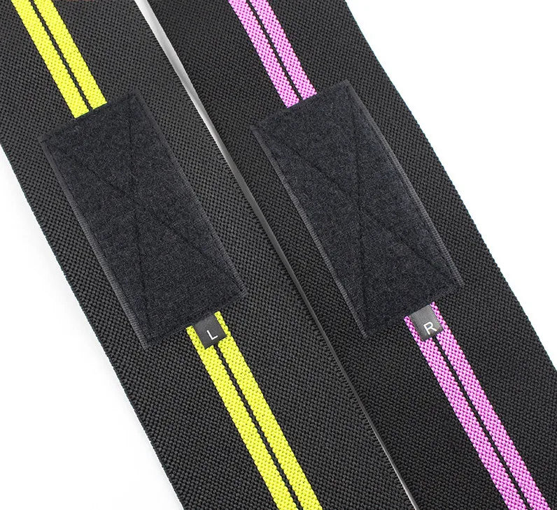 Low MOQ 7 Colors Custom Logo Premium Quality Fitness Wrist Straps With Thumb Loops Weightlifting Support Braces Wrist Wraps