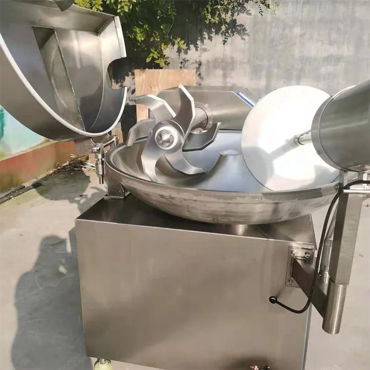 Commercial Automatic Meat Vegetable Chopper Mixer Beef Vegetable Cutting Machine with Filling Mudding Functions New Condition