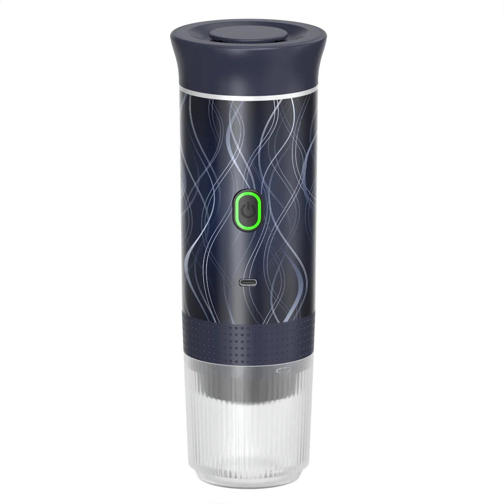 OEM Electric Fully Automatic Portable Espresso Maker Machine with Fast Heating Compatible with Capsules & Coffee Powder