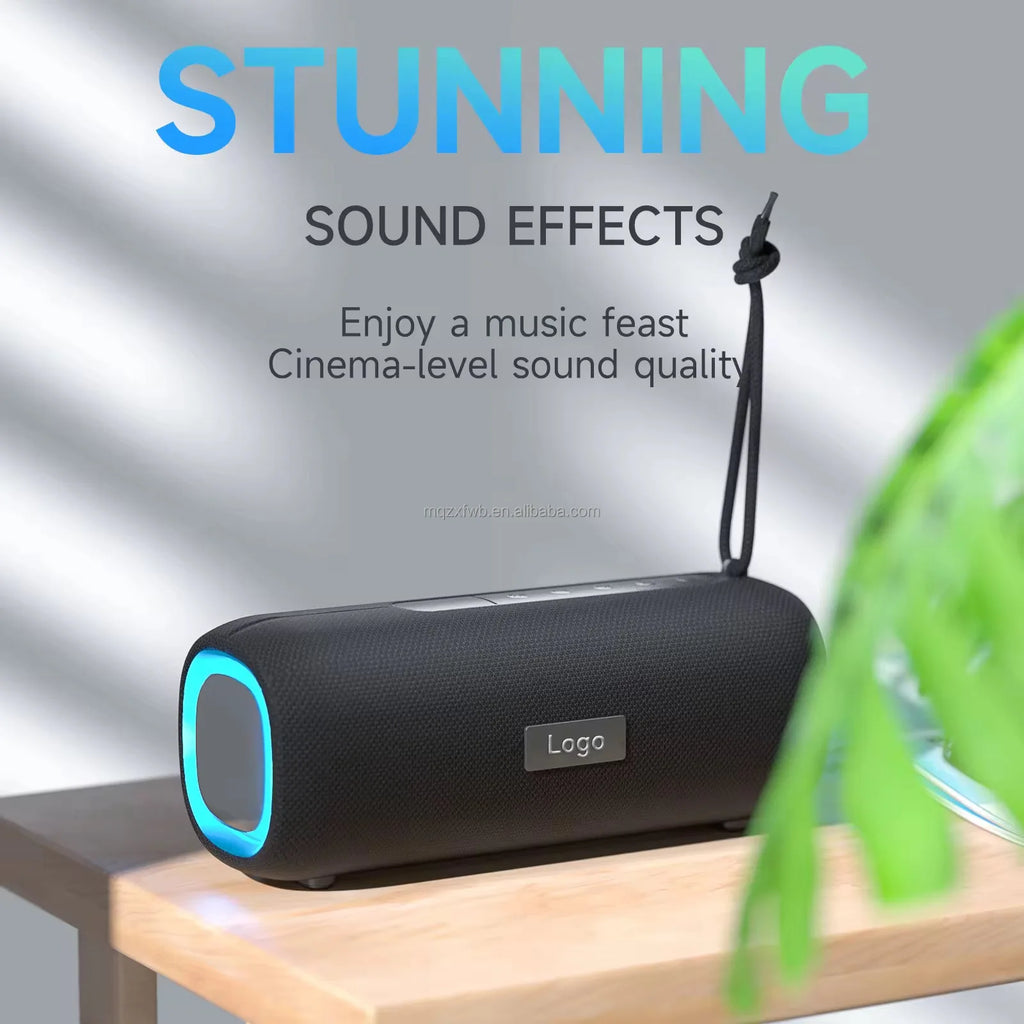 US Warehouse Outdoor Bluetooth Speaker Portable Player Bluetooth Connection-AB