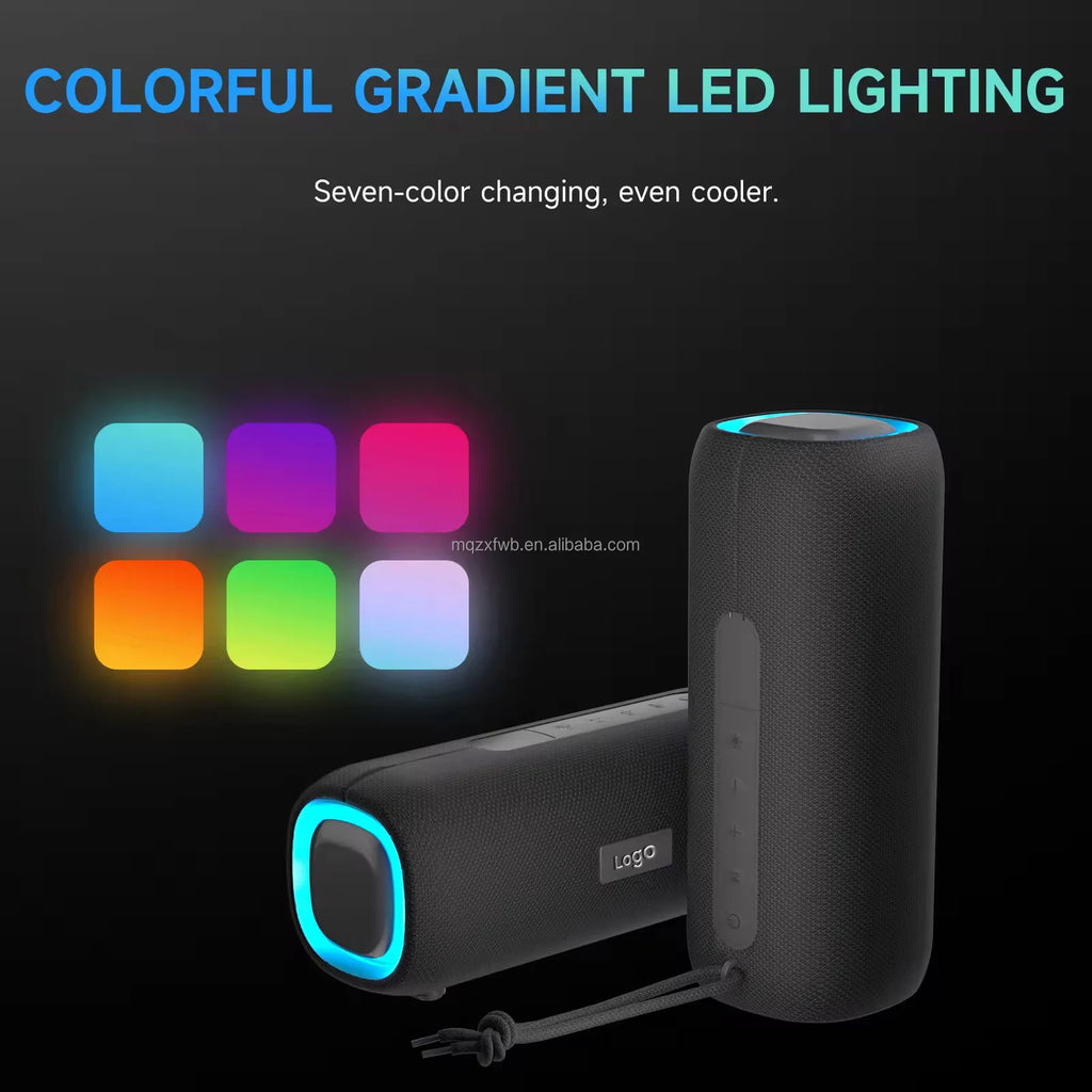 US Warehouse Outdoor Bluetooth Speaker Portable Player Bluetooth Connection-AB