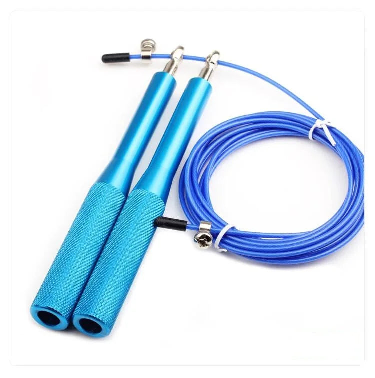 2024 Wholesale Custom Logo Free Adjustable Fitness  Bearing New Speed Yellow PVC Skipping Jump Rope