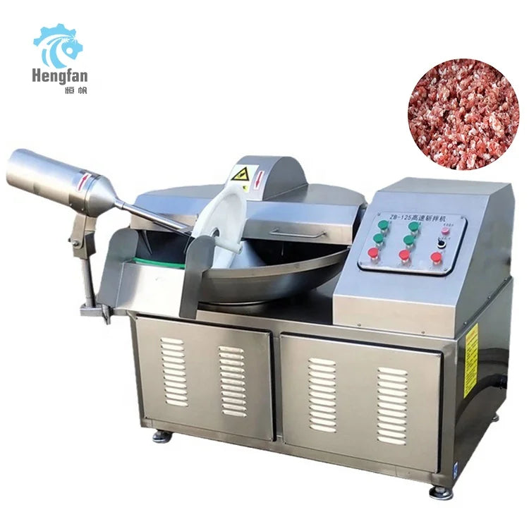 Commercial Automatic Meat Vegetable Chopper Mixer Beef Vegetable Cutting Machine with Filling Mudding Functions New Condition