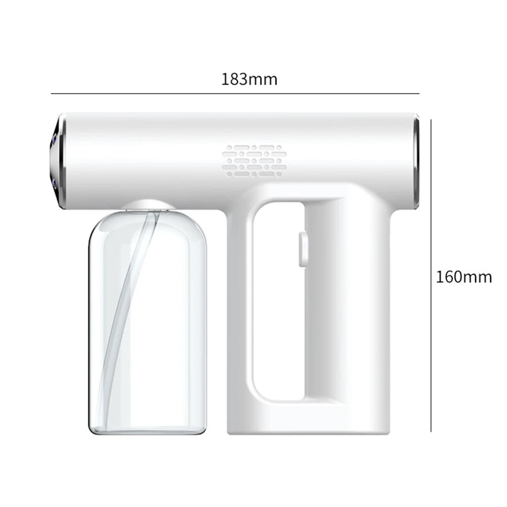 Pulverizer Nano Spray Gun 250ml Nano Mist Sprayer Sanitizer Gun Pulverizer Disinfection Machine Portable Air Sterilizer
