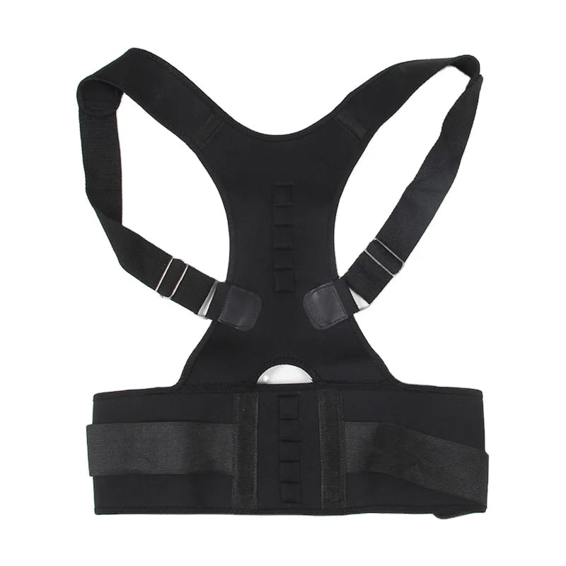 Bases Comfortable Adjustable Upper Back Brace Breathable Posture Corrector with Protective Function
