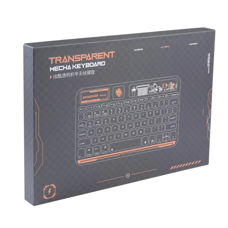 Factory Direct X11-AS Wireless Keyboard 10 Inch Tablet Universal Transparent Backlit Touch Keyboard