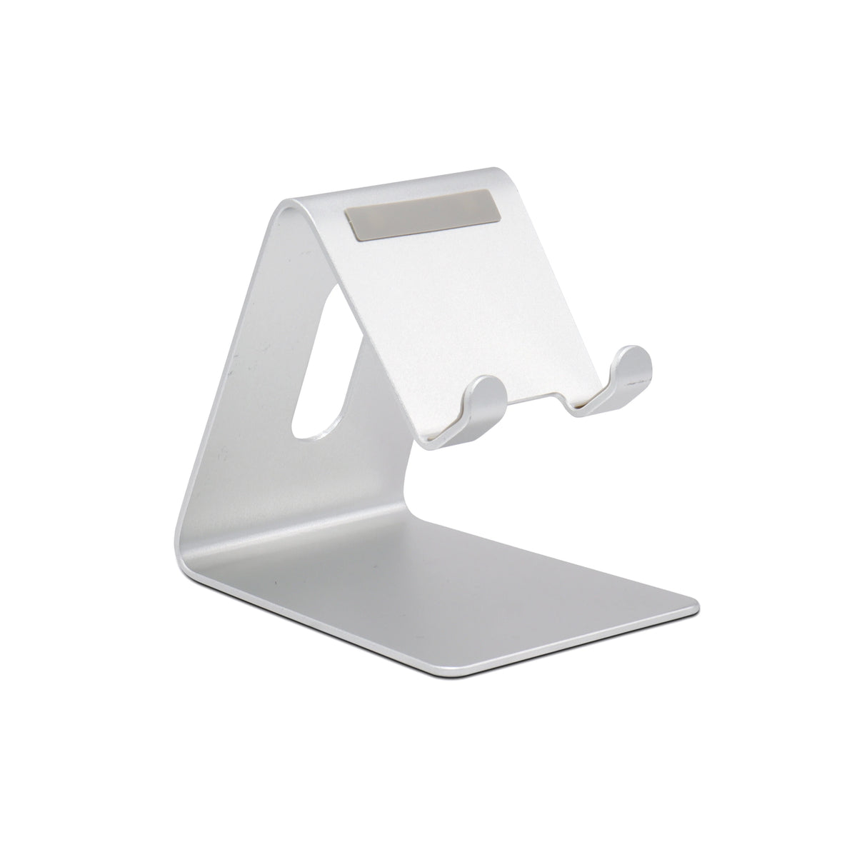 Dual Folding Aluminium Alloy Cell Phone Stand Fully Adjustable Flexible Portable Desktop Phone Holder Cradle Dock Compatible