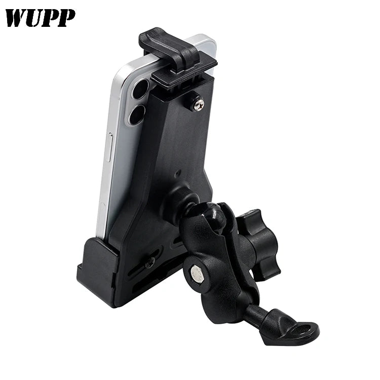 Motorcycle Phone Stand Universal High Quality Adjustable Aluminum Alloy Outdoor Mobile Phone Holders for Motor Bikes