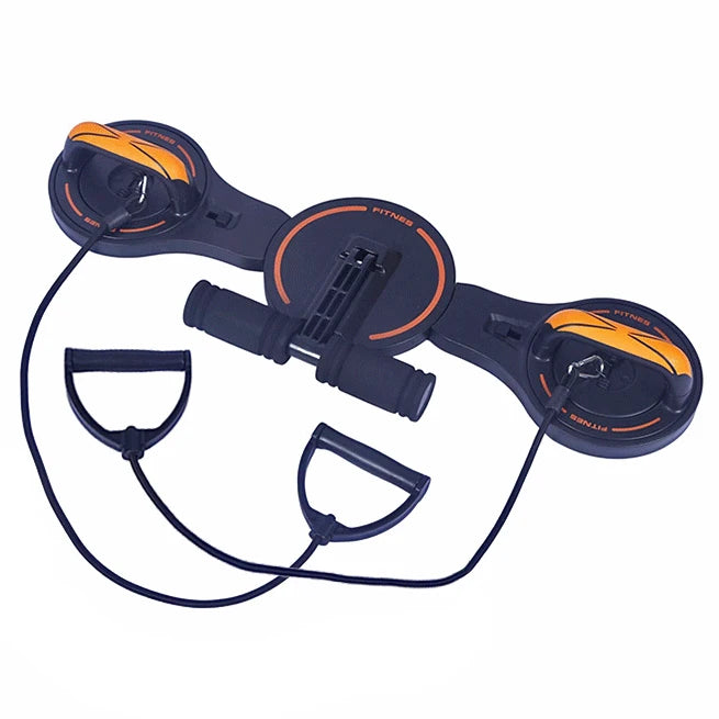 3-in-1 Home Gym Adjustable Push-Up Sit-Up Bar Stand Multi-Functional Push-Up Board Resistance Bands Made Durable ABS Material