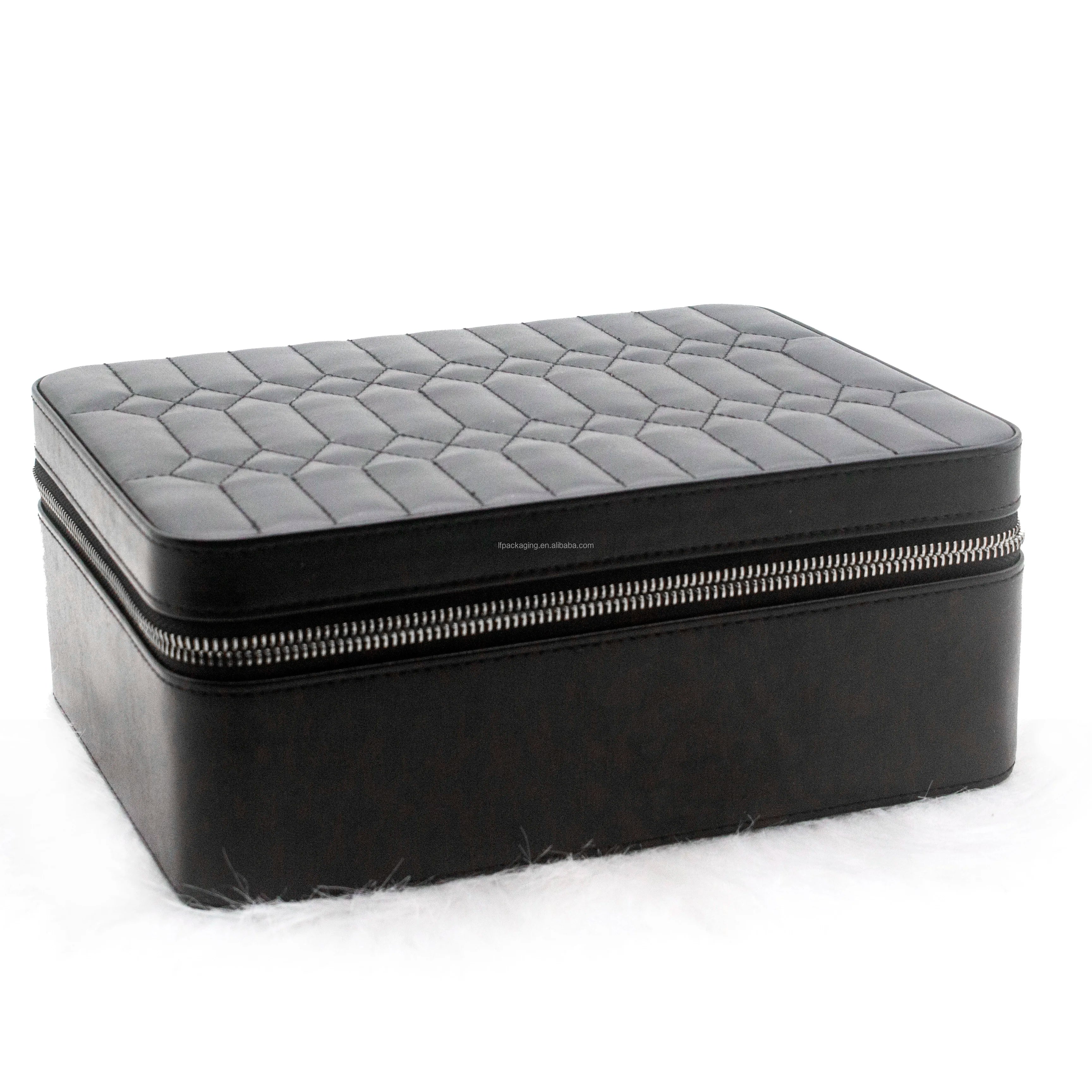 Competitive Price Pu Jewelry Display Tray Large Space Storage Watch Accessories Makeup Jewelry Organizer