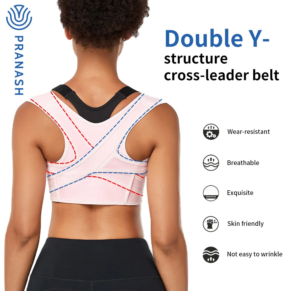 Breathable Mesh Colth Back Support Correcteur De Posture Training Device Posture Corrector