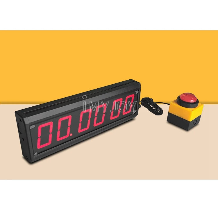 Hand-Eye Coordination Reaction Quick Touch and Tap Timer Push Button Led Digital Clock Ten Second Game Console Challenge