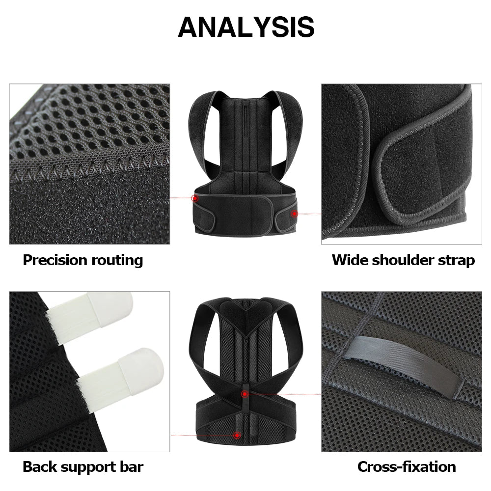 Back Brace Posture Corrector for Women and Men Provide and Back Pain Relief
