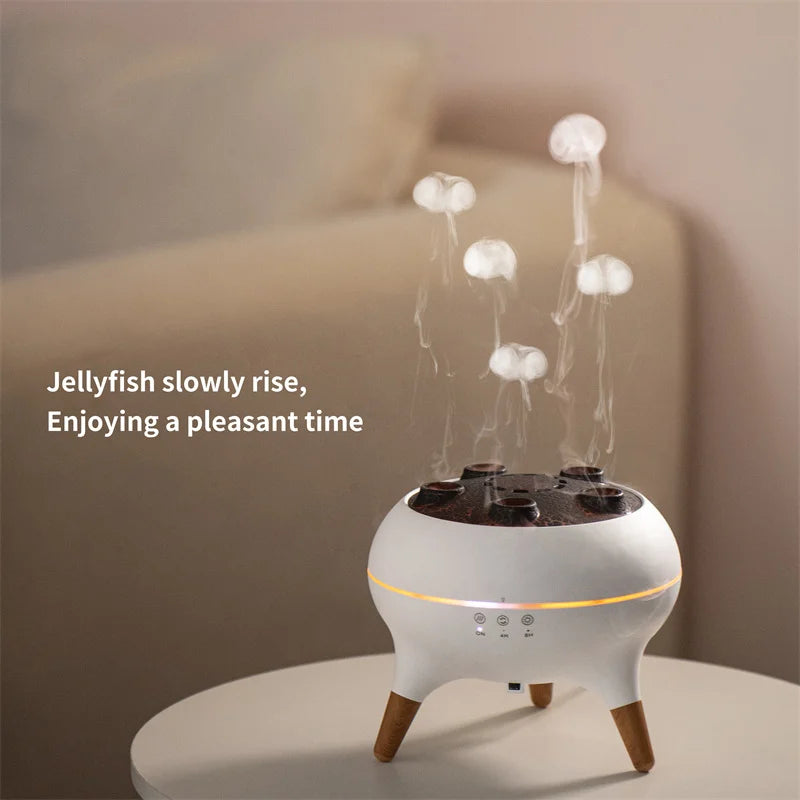 2026 New Product Ideas Room Aromatherapy Humidifier 250ml Jellyfish Spray Electric Essential Oil Diffuser Night Hotels Cars