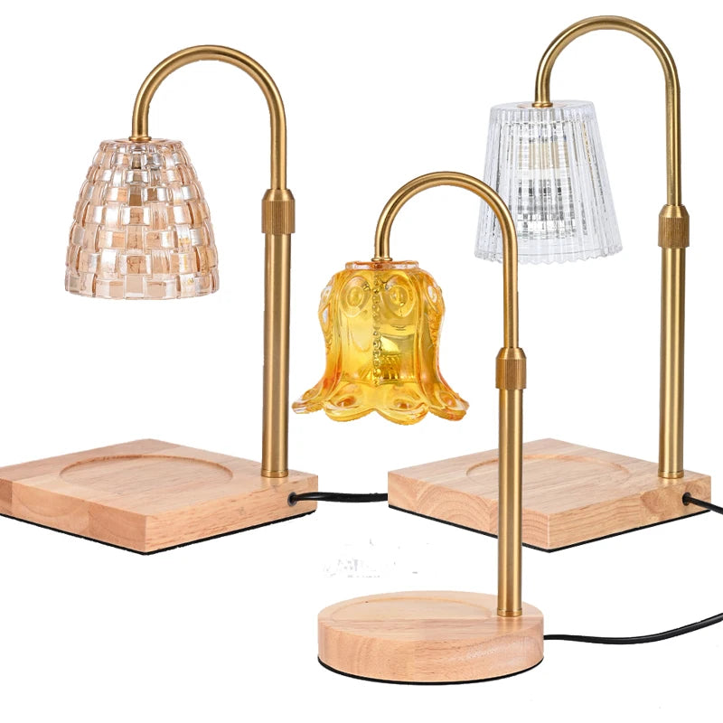 Candle Warmer Lamp with Timer and Dimmer Adjustable Height Gifts for Women Decor Wax Melt Warmer Light for Scented Jar Candles