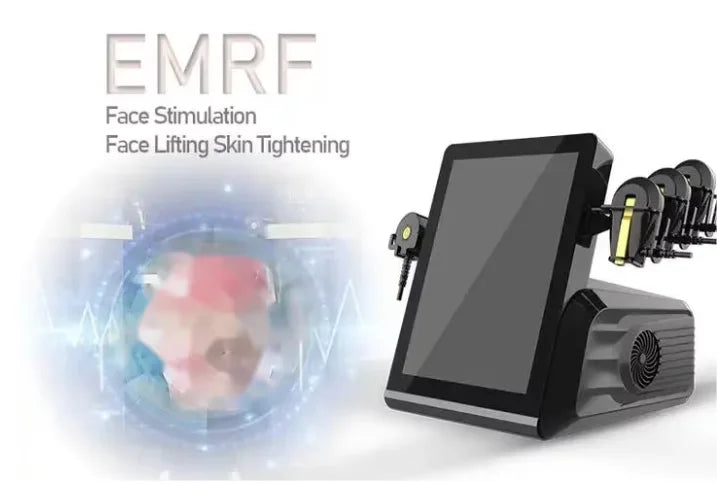 Full Face Muscle Stimulator Double Chin Removal EMS Facial Sculpting Machine