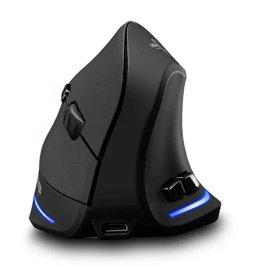 ZELOTES F35B 3-mode 2.4GHz Wireless MOUSE  RGB Backlit Vertical Gaming Mouse Rechargeable PC/Laptop Compatible 7 Buttons
