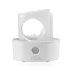 Crack Color Moon Water Drop Rain Essential Oil Diffuser Small Night Light Wireless Remote Control Mist Humidifier