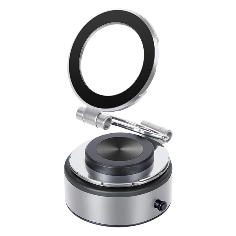 2026 New Powerful Suction Magnetic Car Phone Mount Foldable Travel Bracket for iPhone 16 More Versatile 360 Rotation Custom Logo