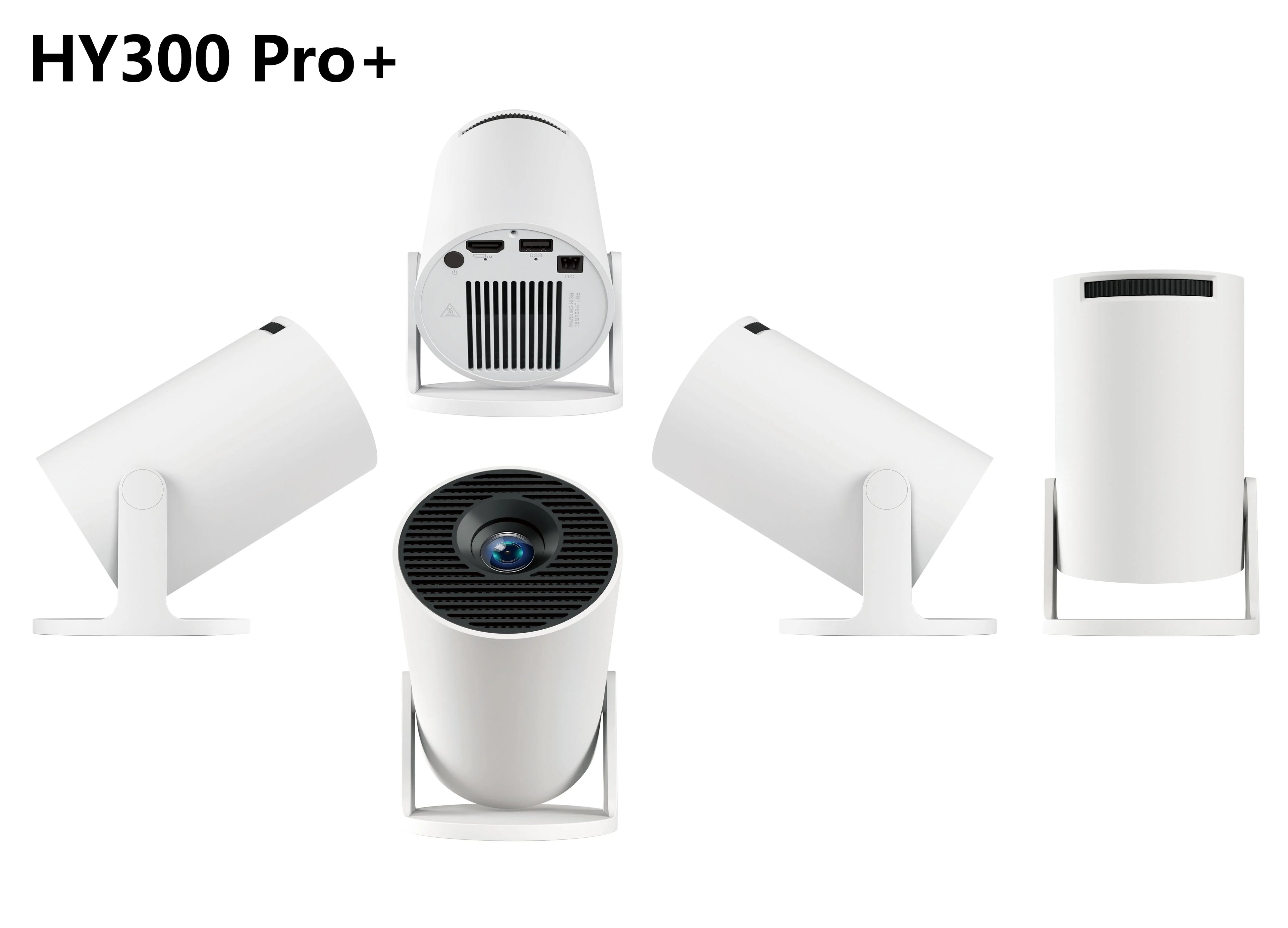 Hy300  PRO+ Video Projector Screen Newest Smart Home Theater Projecteur Portable Auto HD Proyector Mini Projector