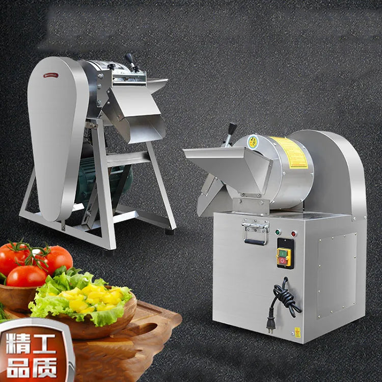 Garlic Ginger Chips Making Machine for Restaurant Hot Selling Portable Onion Dicer Vegetable Chopper Slicer Machine