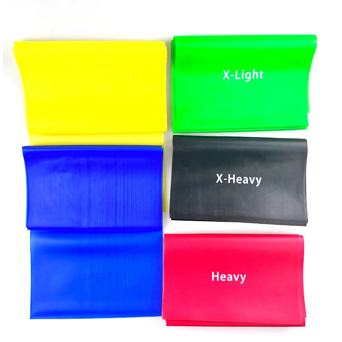 TPE Yoga Stretch Long Exercise Flat Resistance Bands Personalized Elastic Thera Band