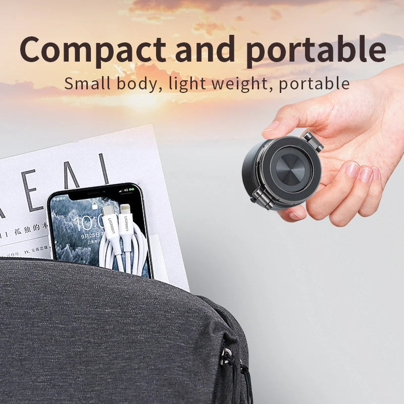 2026 New Powerful Suction Magnetic Car Phone Mount Foldable Travel Bracket for iPhone 16 More Versatile 360 Rotation Custom Logo