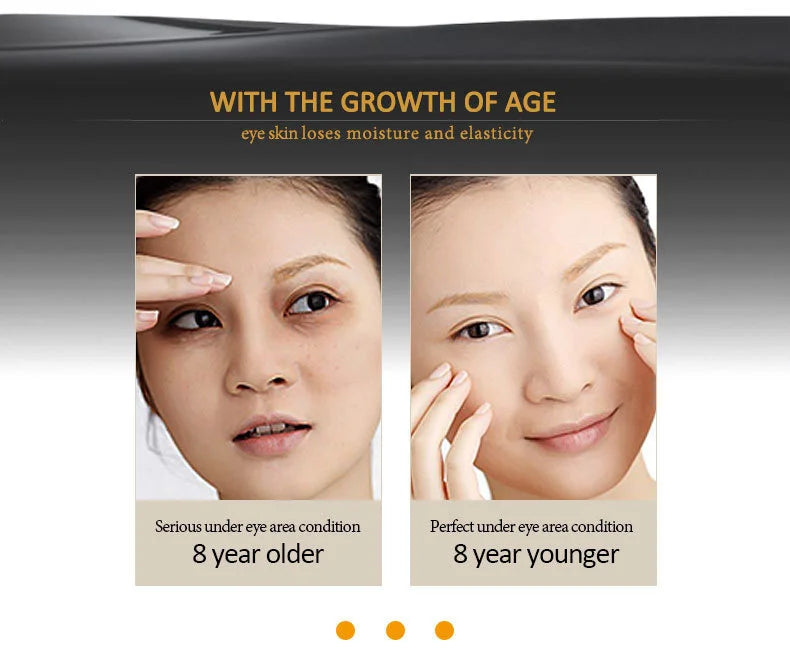 Niacinamide 24K Gold Essence 30mL + Eye Roller Massager Serum 2pcs/lot Dry Skin Moisturizing Brighten Skin