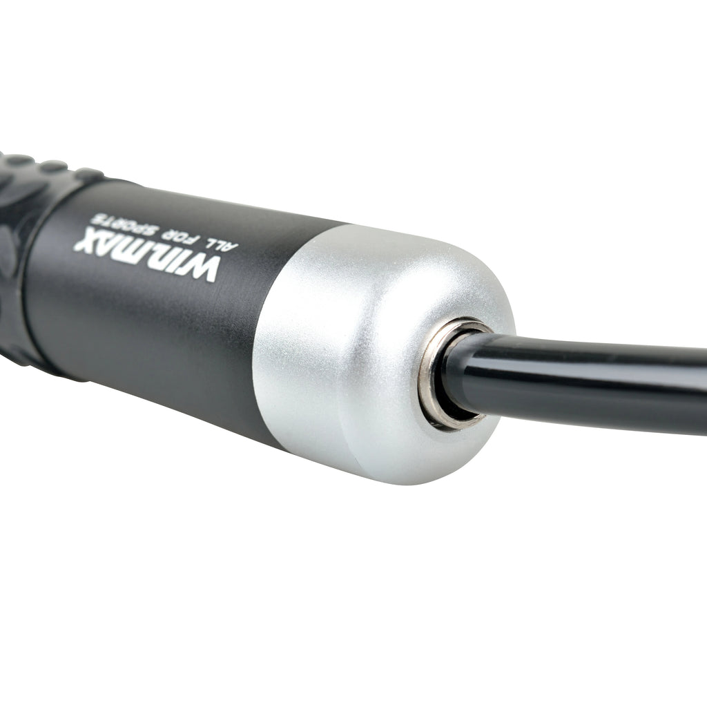 Win.max High Quality Weighted Jump Rope with Aluminum Alloy Non-Slip Handles and Solid PVC Rope-Unisex Gym Workout