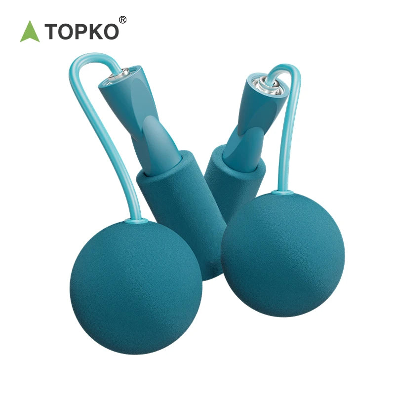TOPKO Stocked New Arrival Cordless Jump Rope for Exercise Fitness Weight Loss Skipping Rope