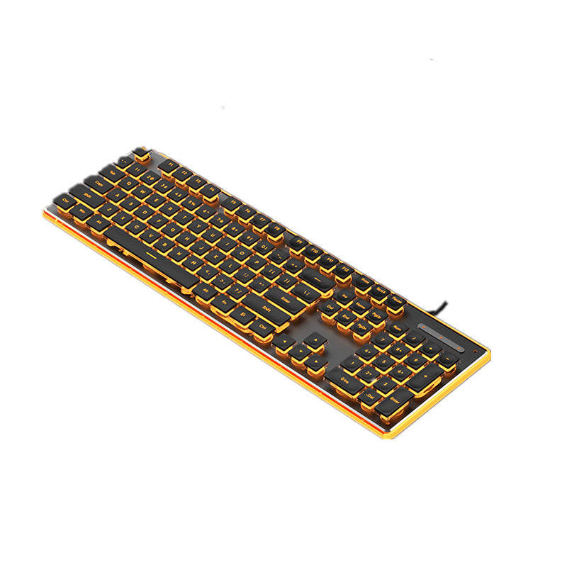 Wired mechanical touch keyboard waterproof mute ultra-thin gaming e-sports office typing desktop laptop