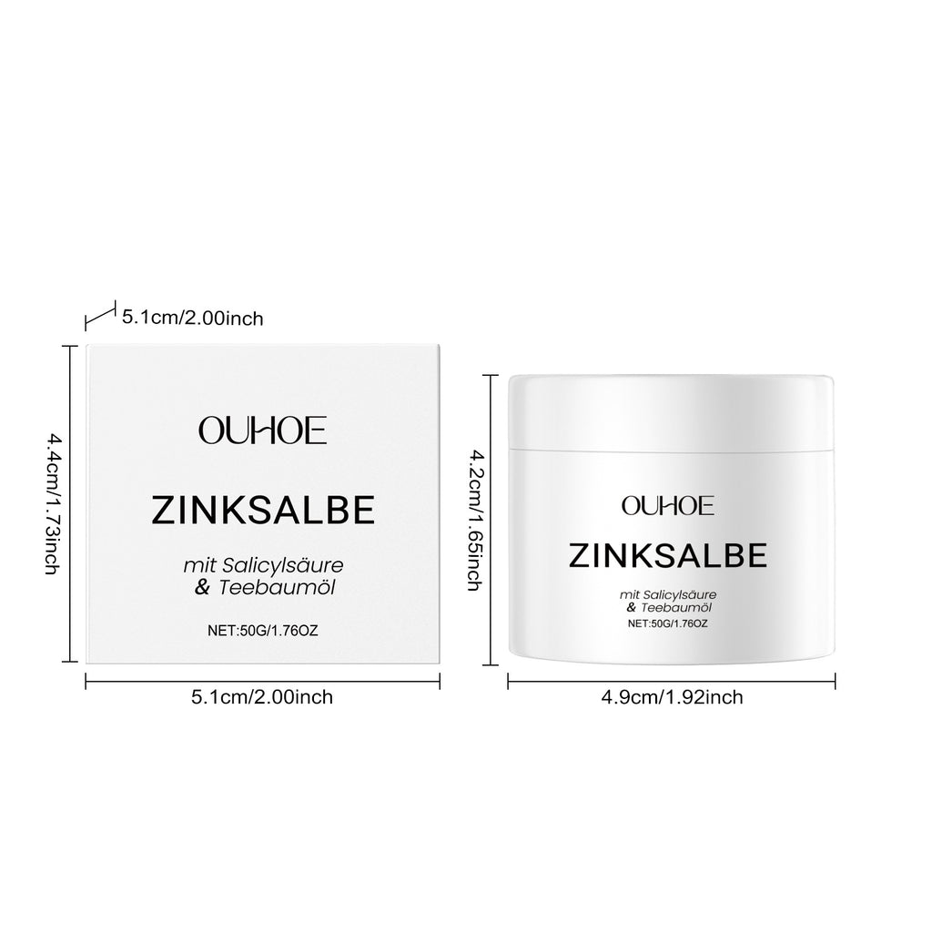 Acne Removal Cream Against Pimples Marks Lighten Shrink Pores Oil Control Whitening Smoothing Nourishing Repairing Zinc Ointment