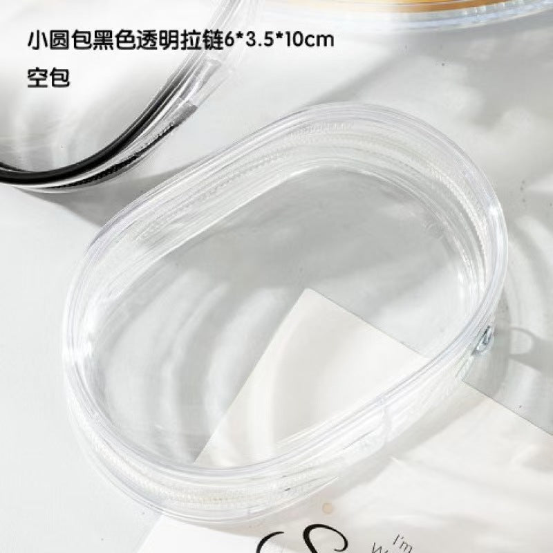 Storage Bag Mobile Phone Charger Storage Bag Transparent Data Cable Protection Box Portable Outgoing Headset Charger Protection
