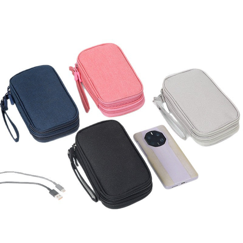 Data Cable Storage Bag Digital Bag Travel Storage Bag Charger Mobile Phone Hard Drive U Disk Multi-Function Storage Bag