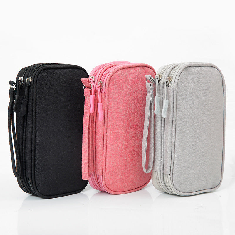 Data Cable Storage Bag Digital Bag Travel Storage Bag Charger Mobile Phone Hard Drive U Disk Multi-Function Storage Bag
