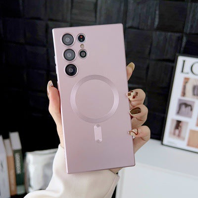 Suitable for Samsung S26 Ultra Liquid Phone Case Magsafes Magnetic Suction A25 Frosted Lens Film A17 Soft Case 56