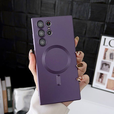 Suitable for Samsung S26 Ultra Liquid Phone Case Magsafes Magnetic Suction A25 Frosted Lens Film A17 Soft Case 56