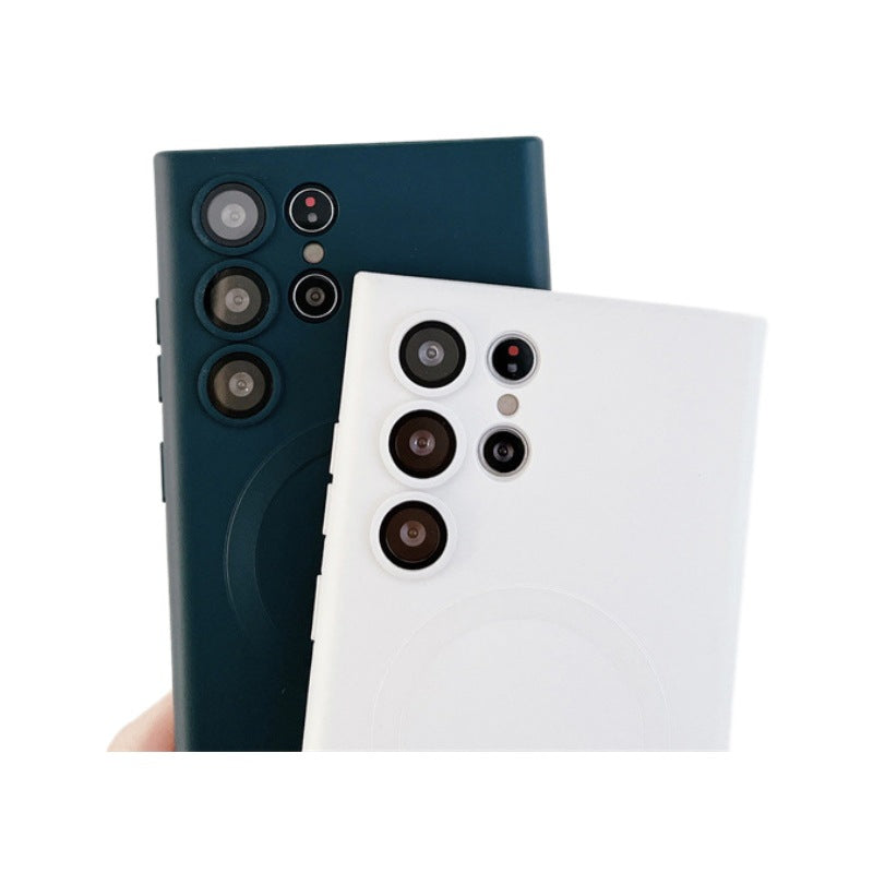 Suitable for Samsung S26 Ultra Liquid Phone Case Magsafes Magnetic Suction A25 Frosted Lens Film A17 Soft Case 56