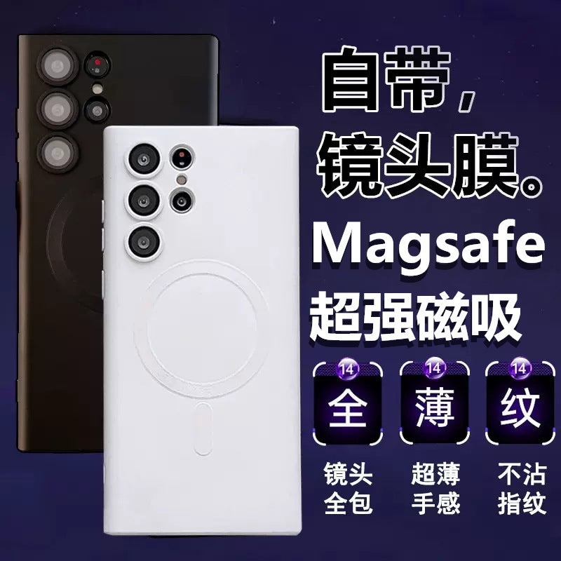 Suitable for Samsung S26 Ultra Liquid Phone Case Magsafes Magnetic Suction A25 Frosted Lens Film A17 Soft Case 56
