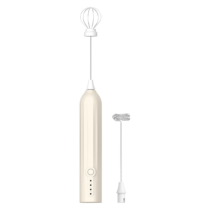 Carefully Selected Cross-Border Dual-Stick Milk Frother, Coffee Cream Mixer, Household Wireless Egg Beater, Baking Milk Frother