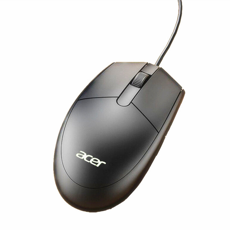 Acer Computer Mouse Wired for Office, Company, Enterprise, School, Home Use, Universal, Cross-Border E-Commerce, Long-Line USB