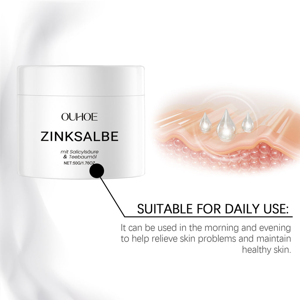 Acne Removal Cream Against Pimples Marks Lighten Shrink Pores Oil Control Whitening Smoothing Nourishing Repairing Zinc Ointment