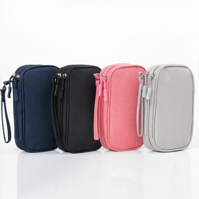 Data Cable Storage Bag Digital Bag Travel Storage Bag Charger Mobile Phone Hard Drive U Disk Multi-Function Storage Bag