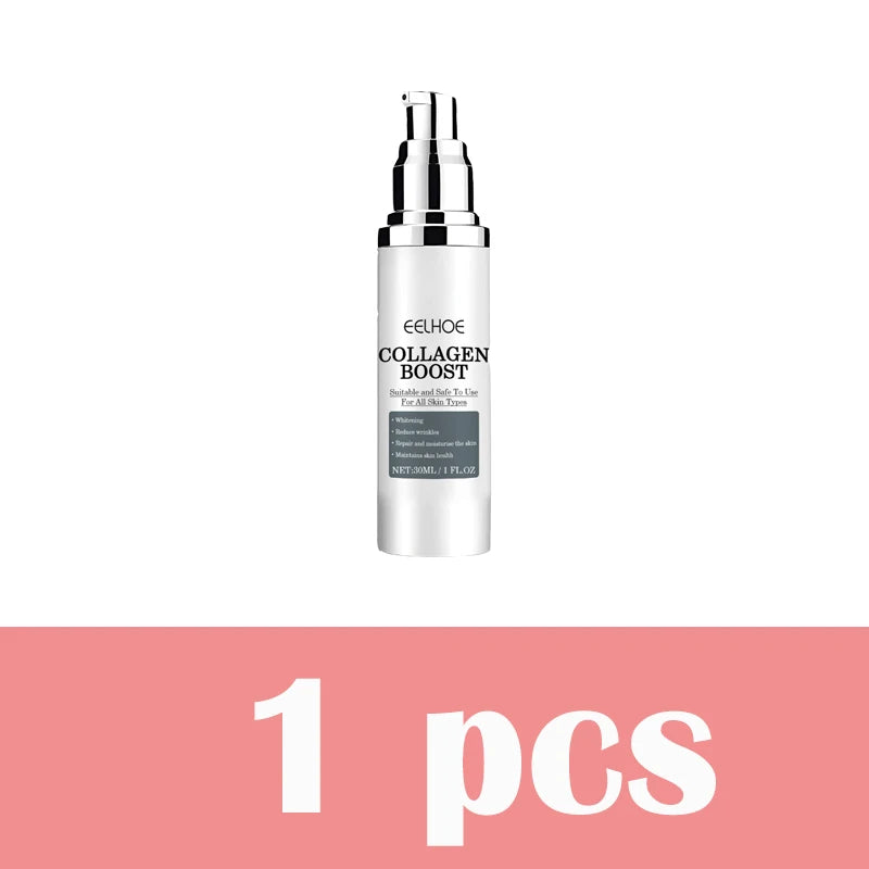 Collagen Booster Face Cream Moisturizing Firming Fade Fine Lines Face Brightening Collagen Booster Hyaluronic Acid Skin care
