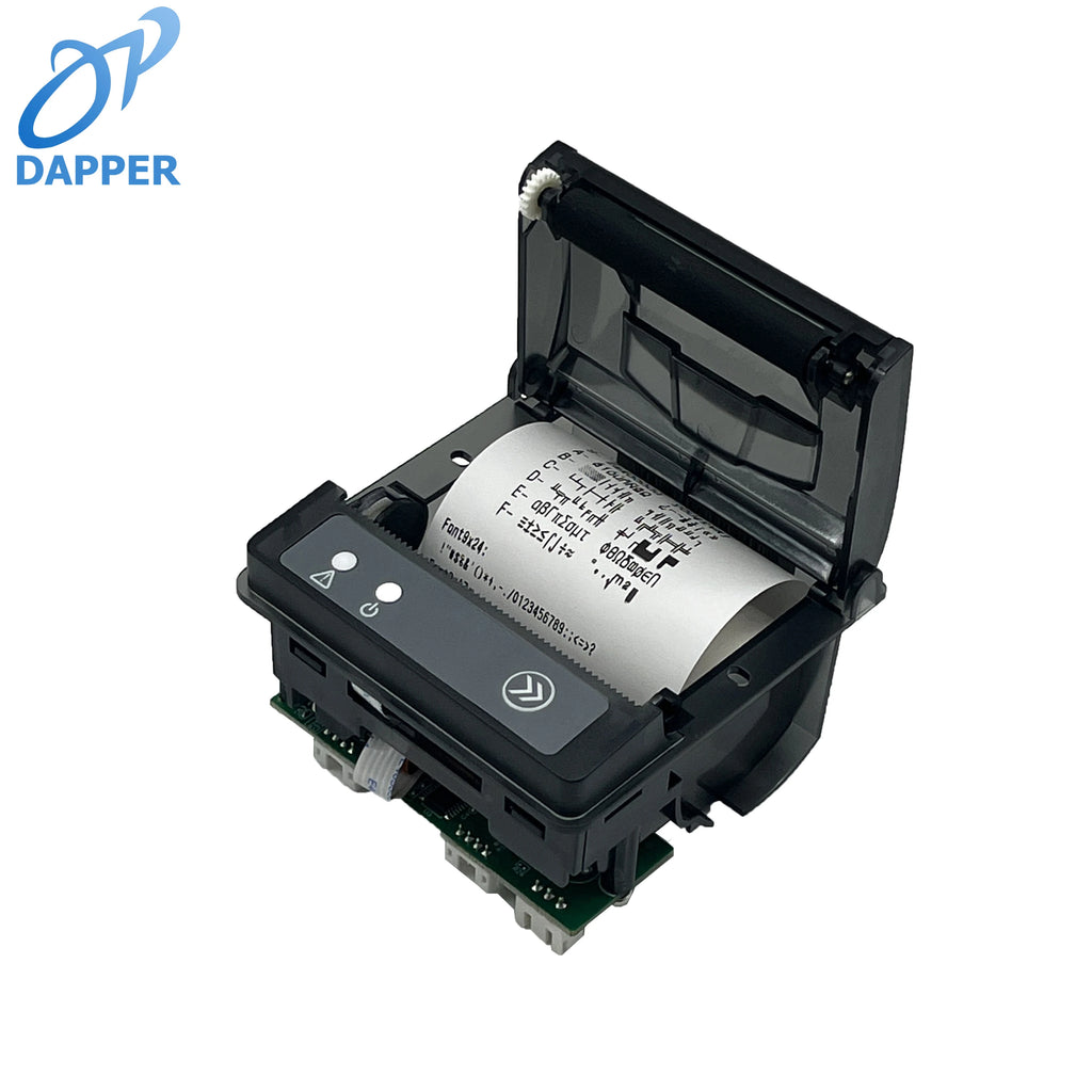 Mini Bill Panel Printer Module 58mm Receipt Thermal Printers with RS232/TTL Interfaces Embedded Printing Machine