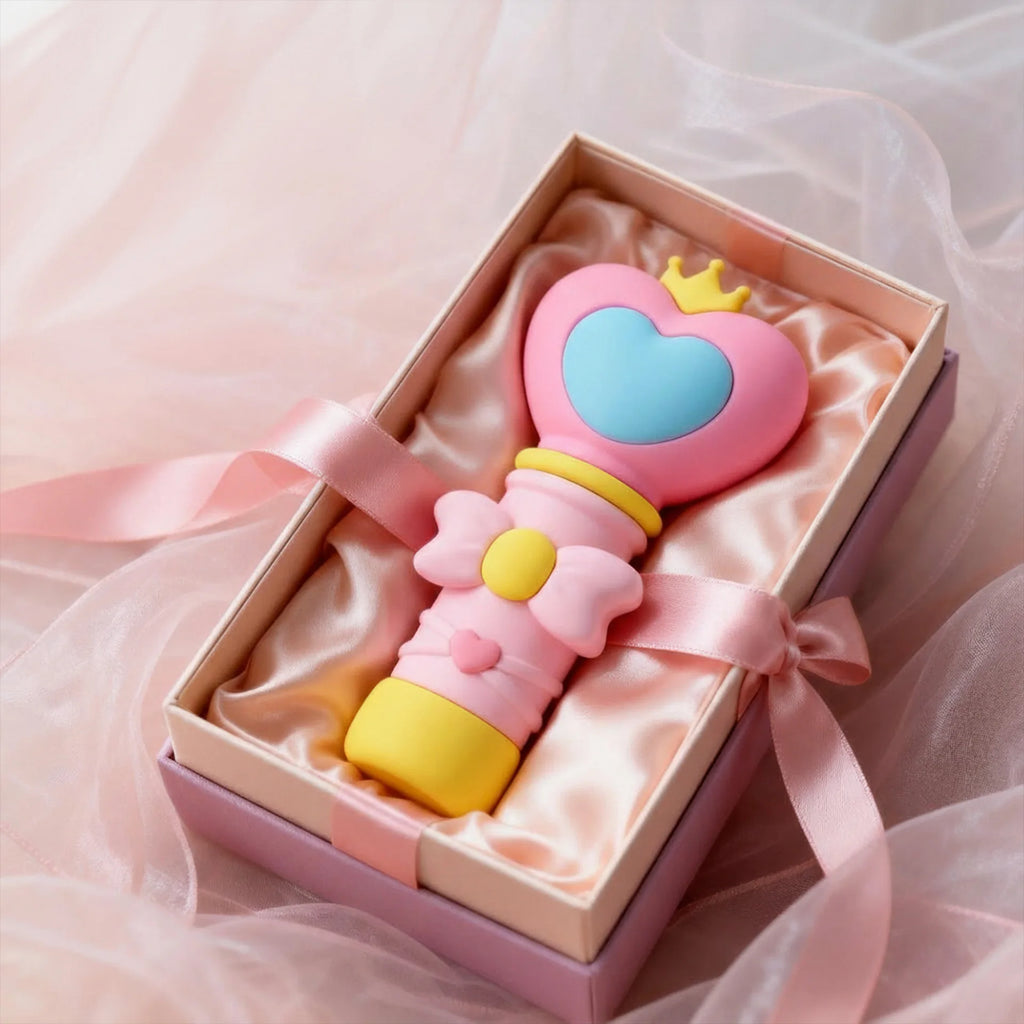 1Pcs 5ml Portable Refillable Spray Bottle Heart-Shaped Wand Sprayer, Mini Makeup and Hydrating Mist, Cute Travel-Size Bottle