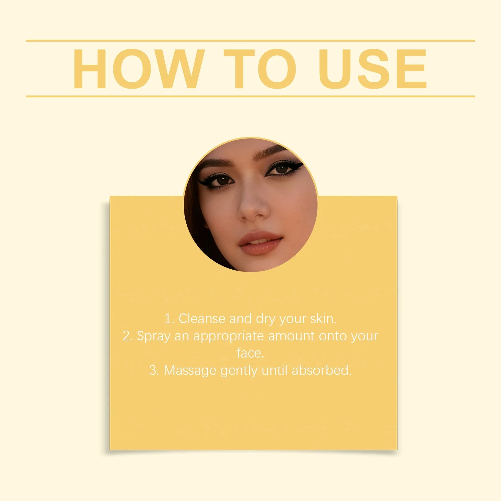 Hyaluronic Acid Facial Spray Hydrating Mist for Dry Skin Ceramide Oil Control Soothing Face Portable Skincare Instant Refresh